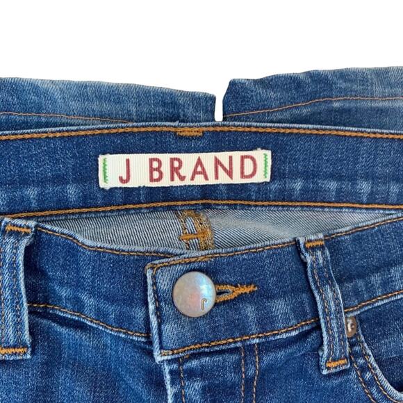 J BRAND Jeans Womens Size 30 Straight Leg Mid Rise Medium Wash Denim Blue - Picture 9 of 11